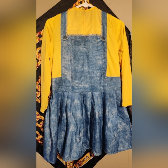 Despicable Me Minion Women Costume Size Large Dress - Picture 2 of 3